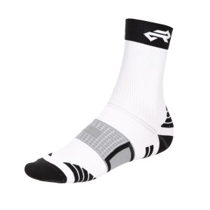 SKARPETKI SPORTOWE STRIPES 3D BIAŁE/CZARNE