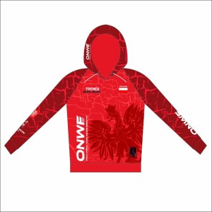 BLUZA Z KAPTUREM PERSONALIZOWANA UNISEX - TRENER NORDIC WALKING - PREORDER 