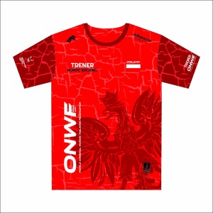 T-SHIRT PERSONALIZOWANY UNISEX - TRENER NORDIC WALKING - PREORDER